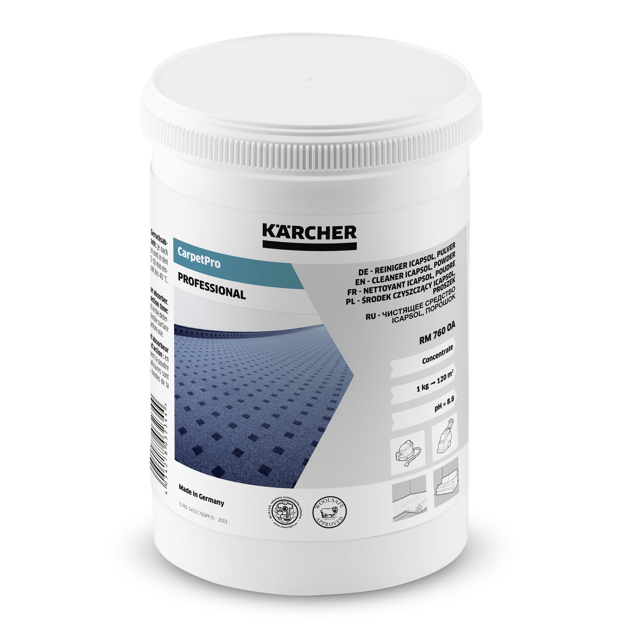 Kaercher CarpetPro Cleaner iCapsol RM 760 Powder OA
