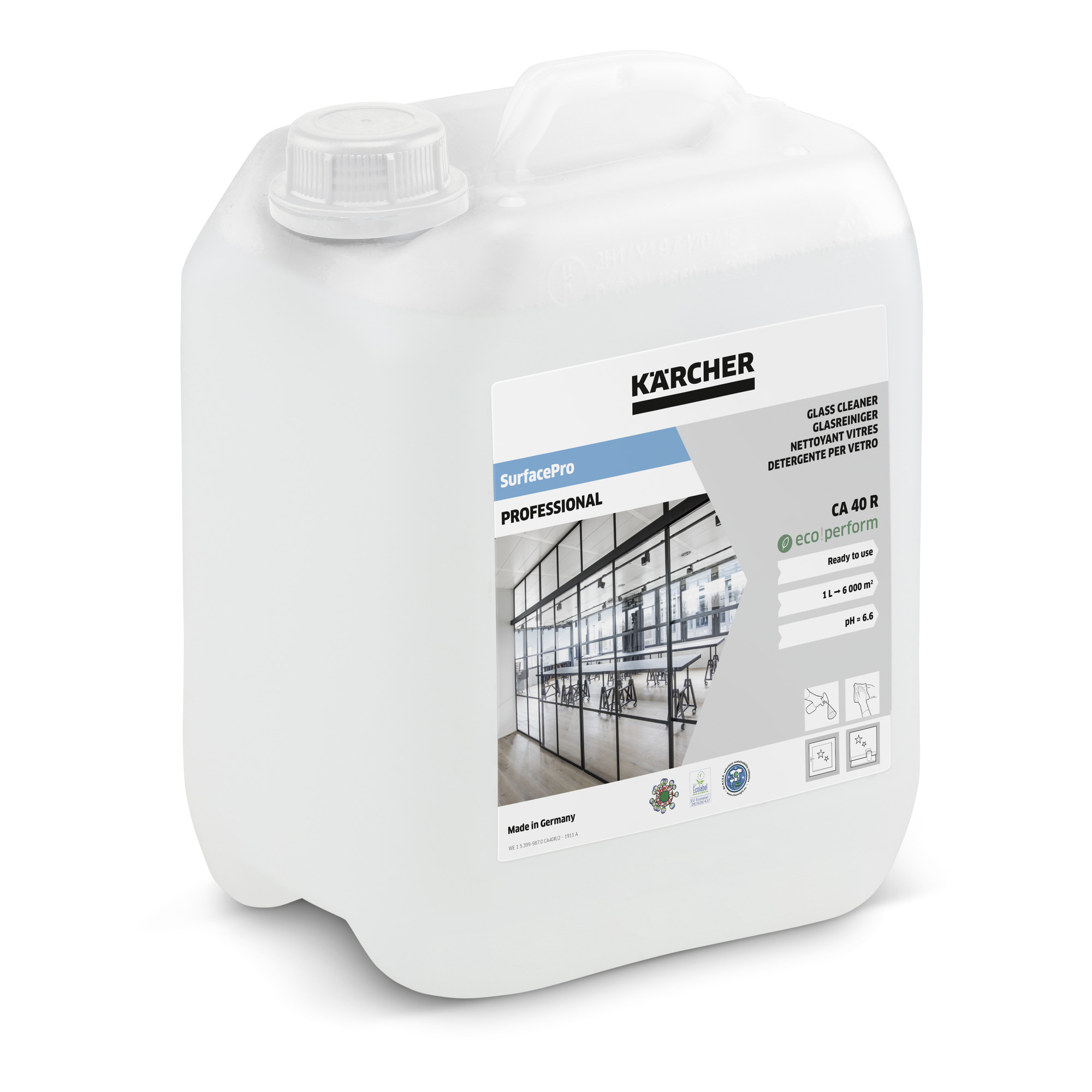 Kaercher SurfacePro Glass Cleaner CA 40 R eco!perform